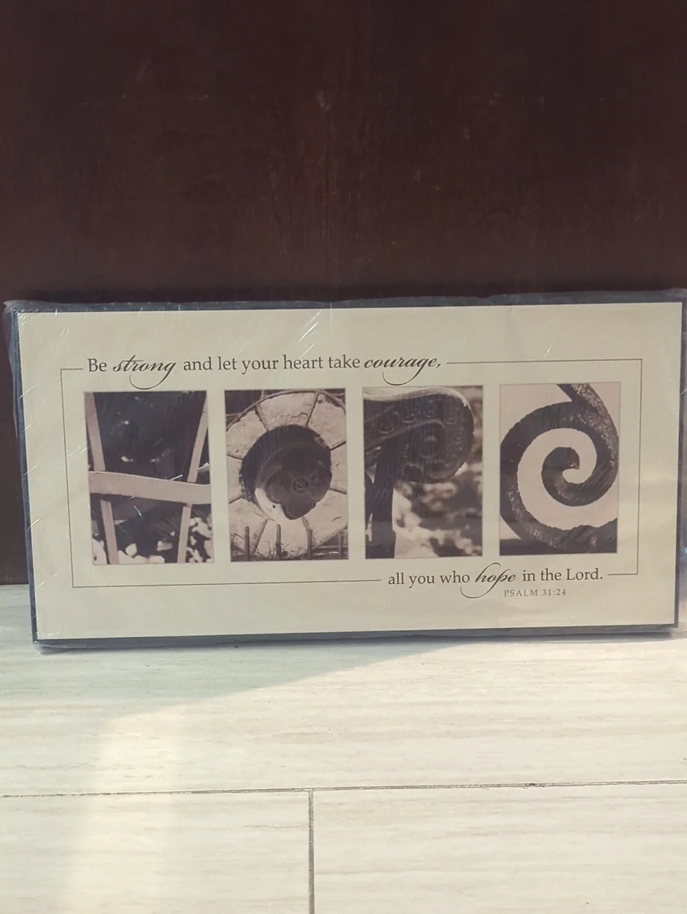 Inspirational Wall Art Plaque - HOPE